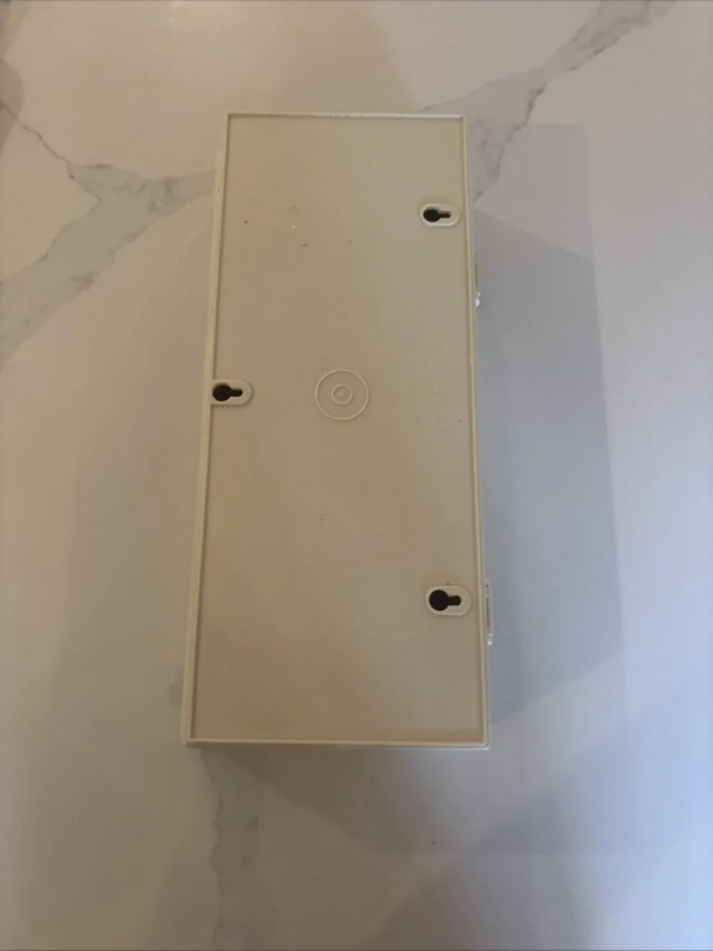 Vintage Tupperware Wax Paper & Foil Dispenser Almond #1573 Wall Mount Retro